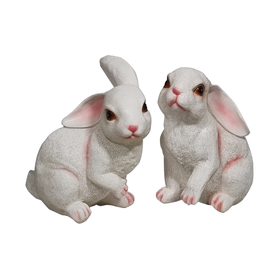 LED Hase Figur gross